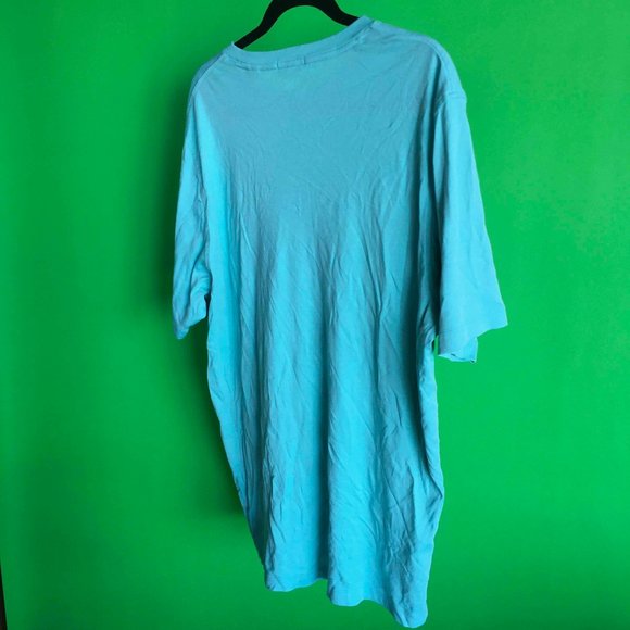 Men's Sak Fifth Avenue Turquoise T-Shirt - Picture 3 of 6